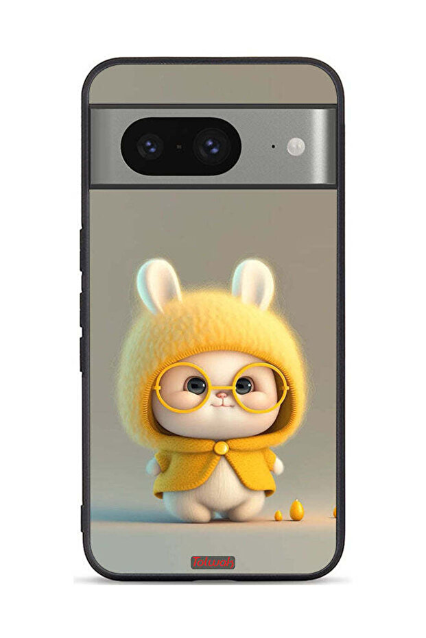 Google Pixel 8 Protective Case Cover Baby Rabbit