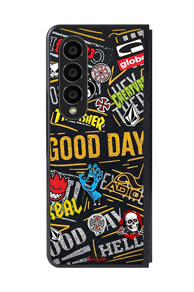 Samsung Galaxy Z Fold 4 Protective Case Cover Good Day