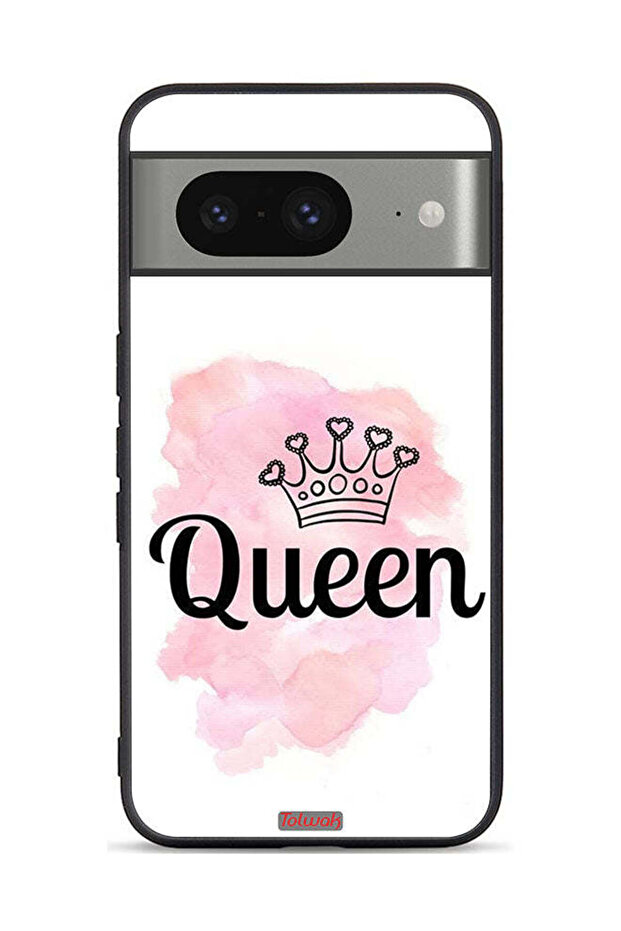 Google Pixel 8 Protective Case Cover Queen Art