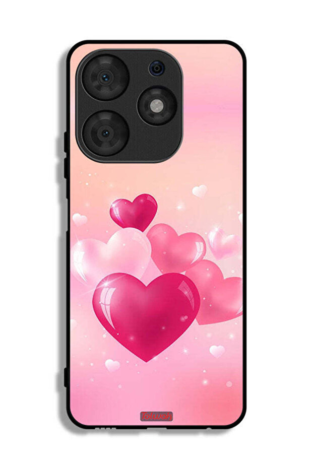 Tecno Spark 10 Pro Protective Case Cover Beautiful Hearts Art