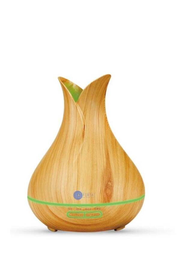 Cool Mist Essential Oil Aroma Diffuser Wood - Ultrasonic Diffuser For Relaxation, Mood Enhancement &