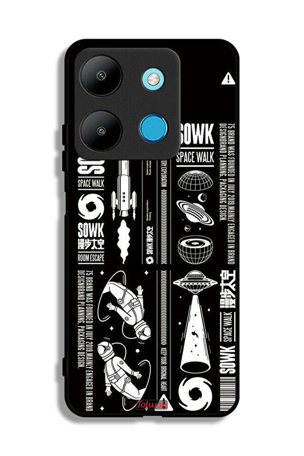 Infinix Smart 7 Protective Case Cover Sowk Space Walk Sticker