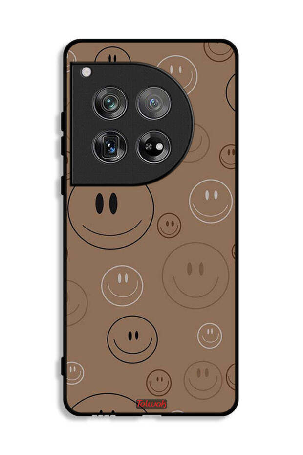 غطاء حماية لهاتف OnePlus 12 بنقشة وجوه مبتسمة - 1