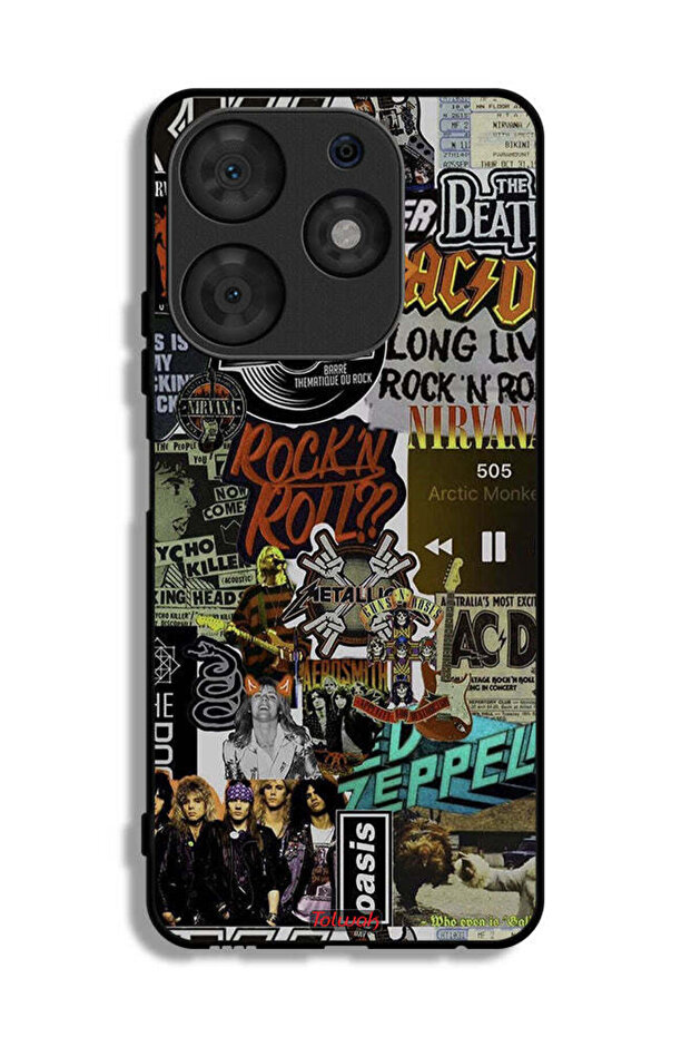 Tecno Spark 10 Pro Protective Case Cover Long Live Rock N Roll - 1