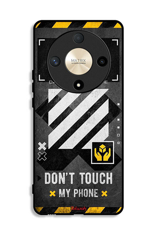 Honor X9b Protective Case Cover Do Not Touch My Phone