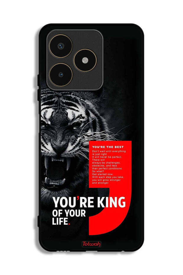 Realme C53 Protective Case Cover You Are King Of Your Life