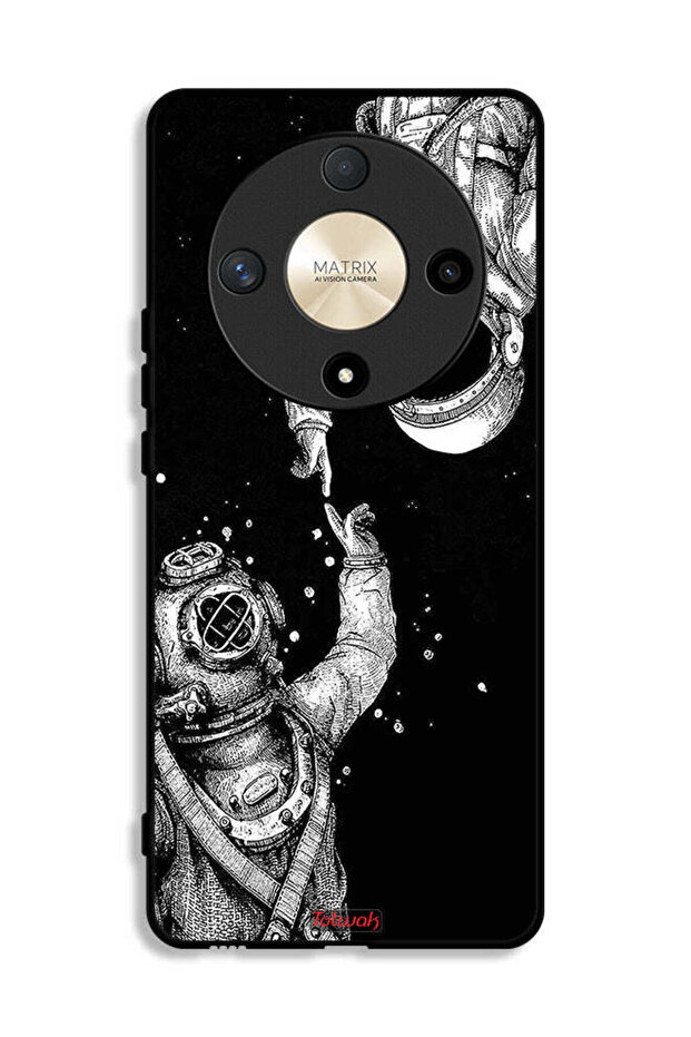 Honor X9b Protective Case Cover Astronauts