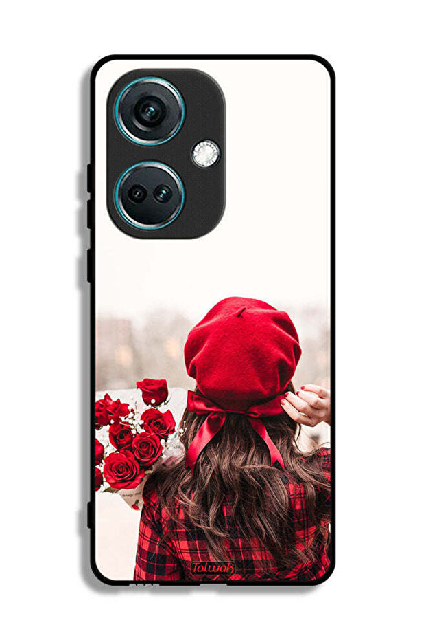 OnePlus Nord CE3 Protective Case Cover Holding Flowers