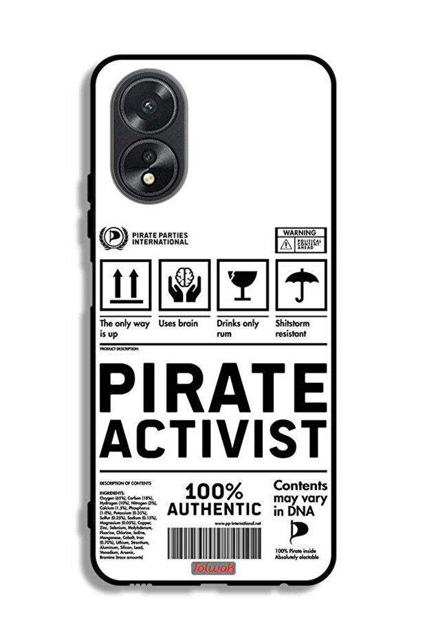 Oppo A38 Protective Case Cover Private Activist Sticker