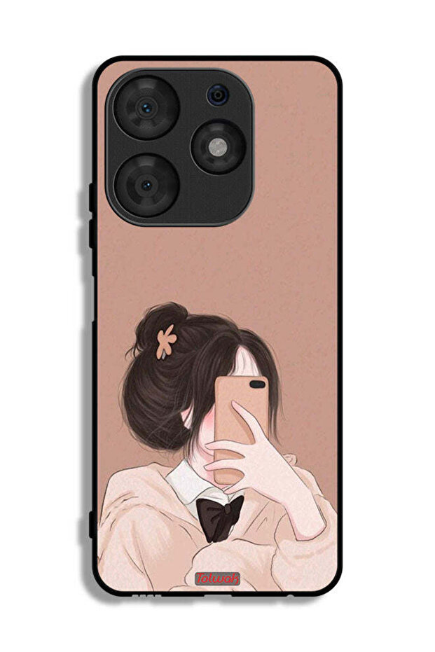 Tecno Spark 10 Pro Protective Case Cover Making Selfie
