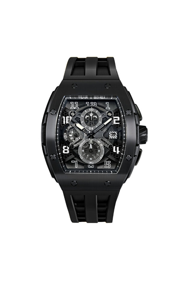 Men's Analog Black Dial Watch - TB8211Q-04