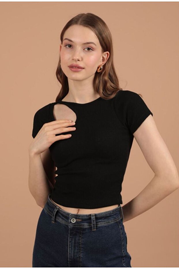 Drop Collar Blouse - 1