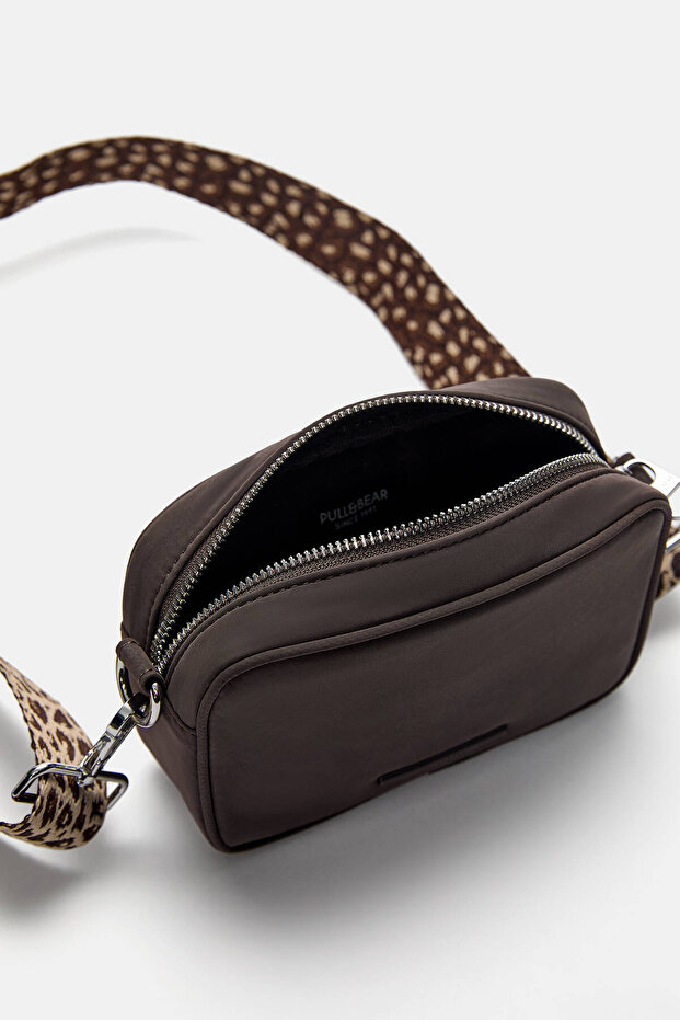 Leopar askılı çapraz askılı çanta - 2