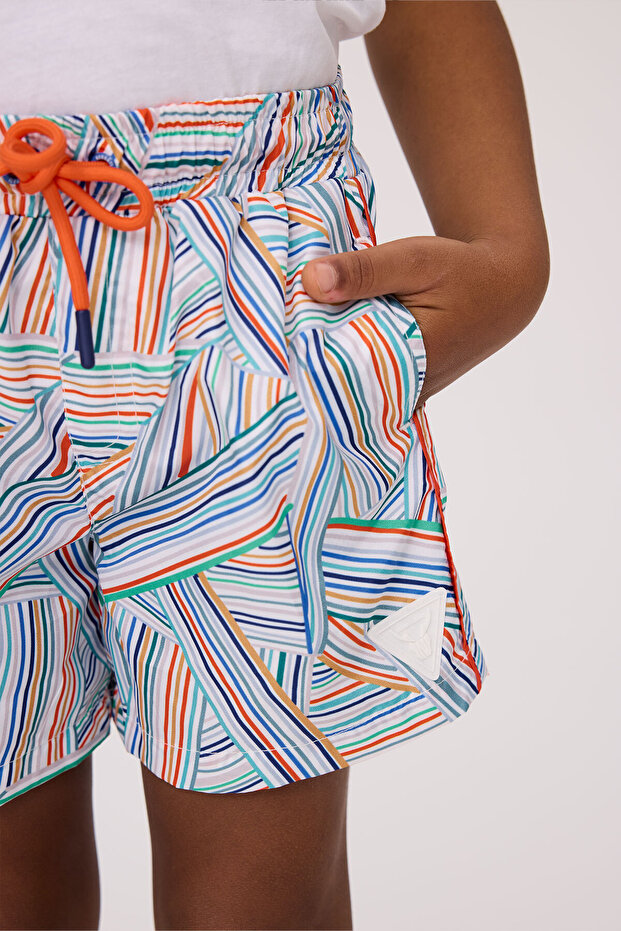 Boy Patterned Shorts - 3