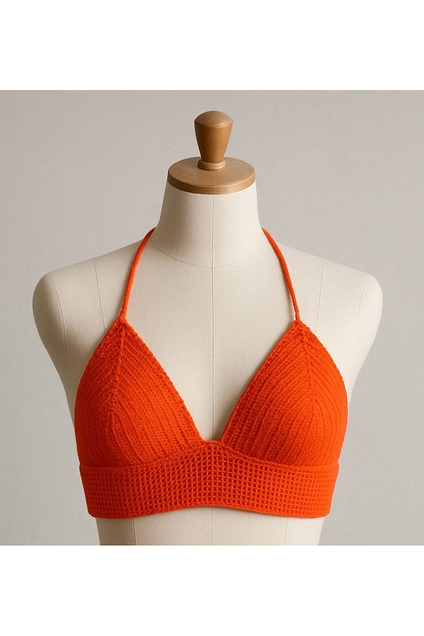 Turuncu Örgü Bralet - 1
