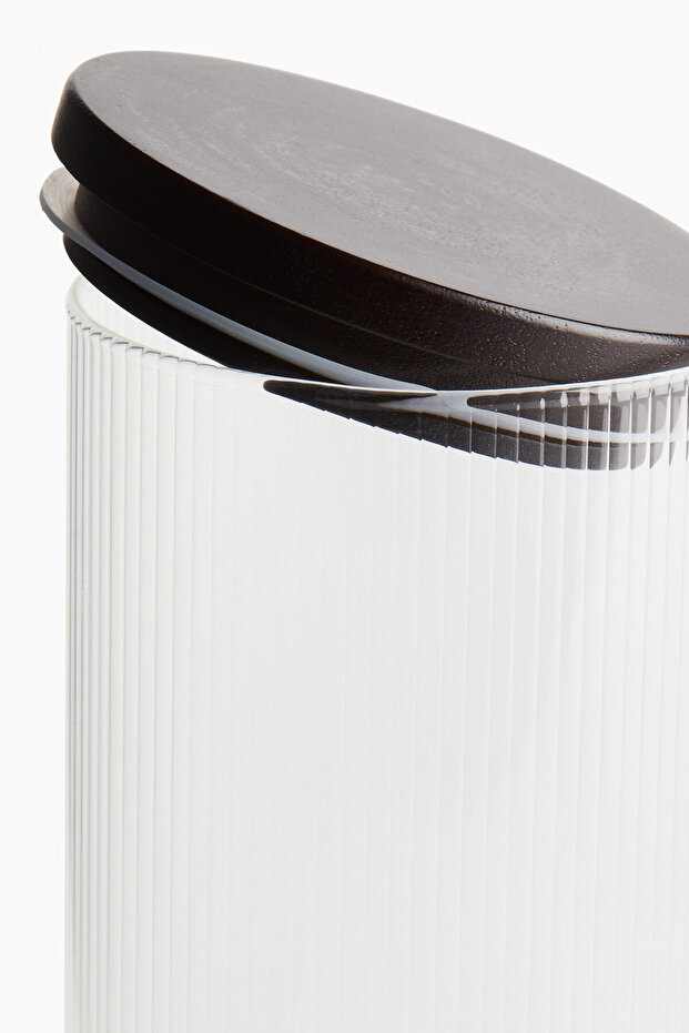 Oluklu Cam Kavanoz - 3