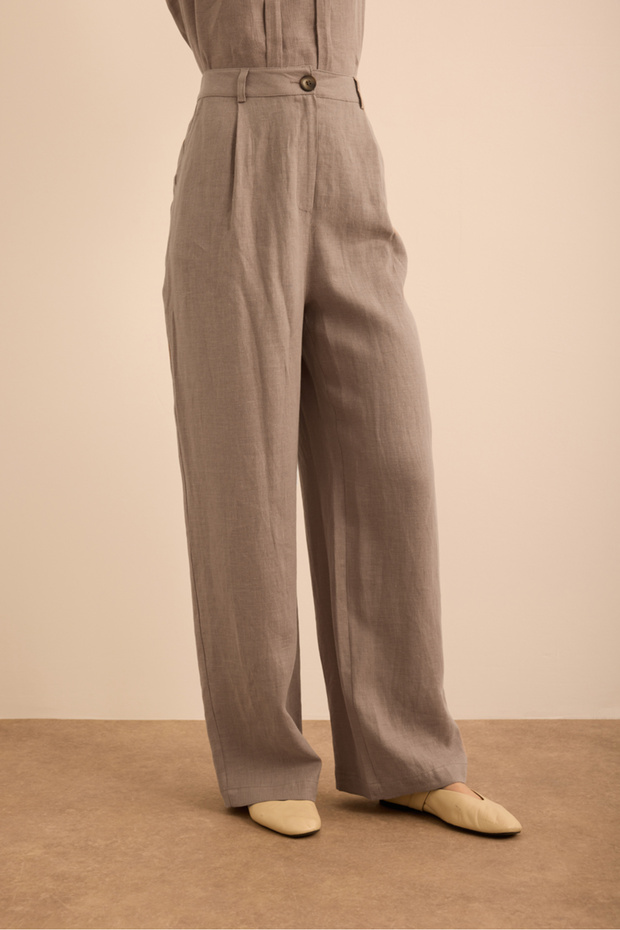 Keten Pantolon - 4