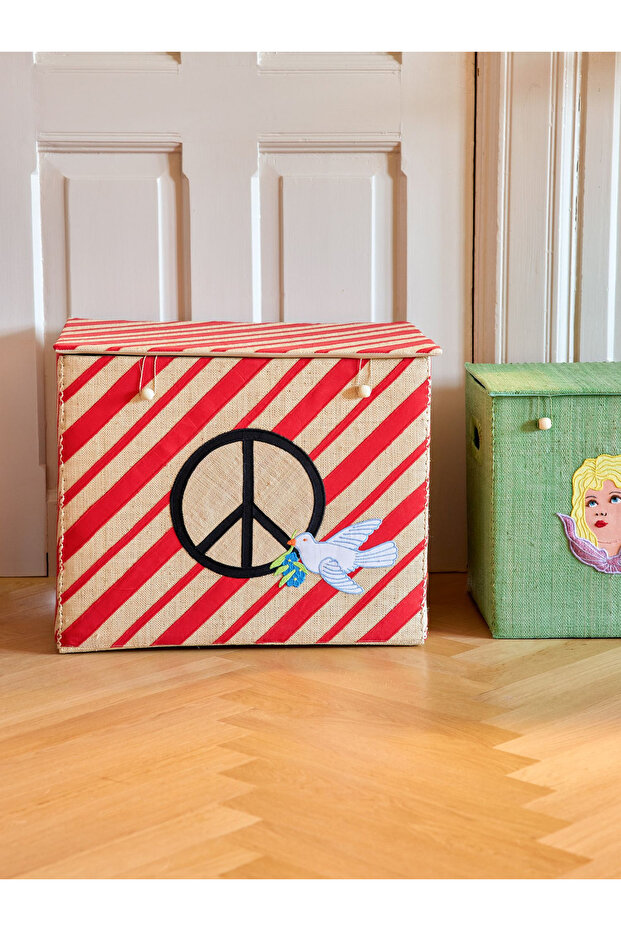 Rafya Large Sepet - Peace - 2