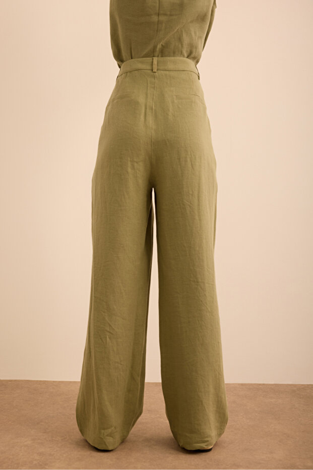 Keten Pantolon - 6
