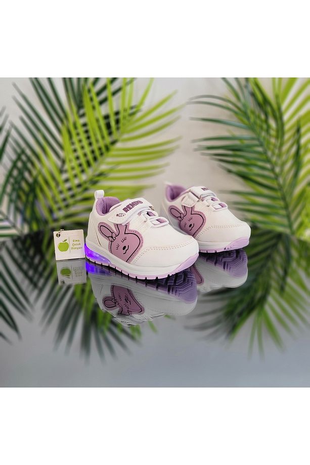 Memory Foam Hafızalı Tabanlık Hafif Rahat Yumuşak Günlük İlkadım Unisex Çocuk Sneaker Spor Ayakkabı - 3