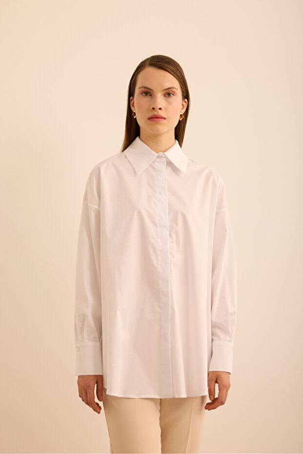 Rahat Form Cotton Gömlek - 4