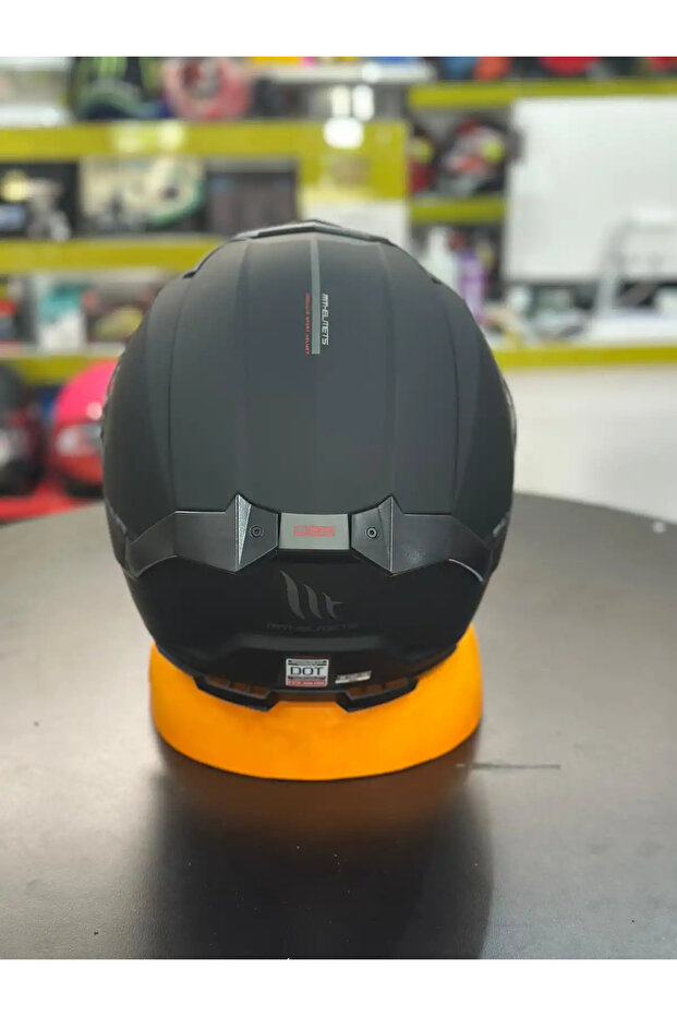 KASK FU404SV ATOM 2 SV SOLID A1 MAT SIYAH - 5