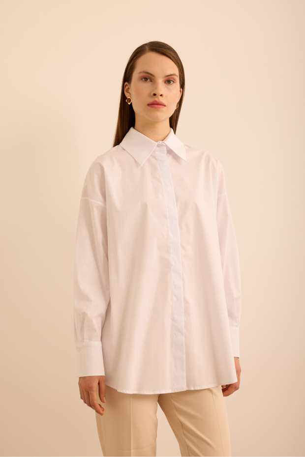 Rahat Form Cotton Gömlek - 2