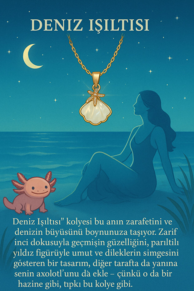 Deniz Işıltısı Kolye - 3