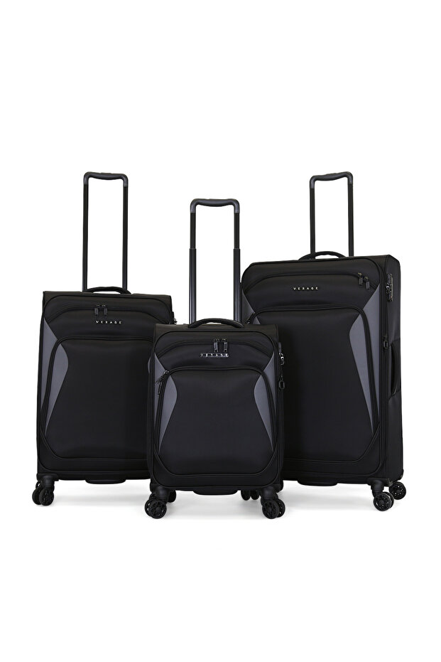softside trolley luggage set - 1