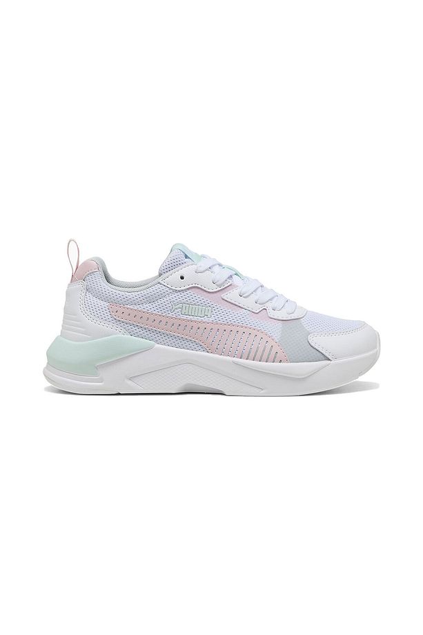X-Ray 3 LT Jr Unisex Spor Ayakkabı 401493-04 White-Rose Mauve-Peaceful Blue - 1