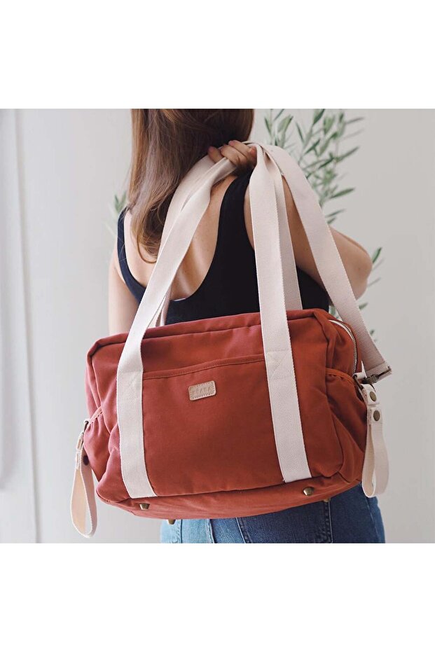 Paris Brick diaper bag - 7