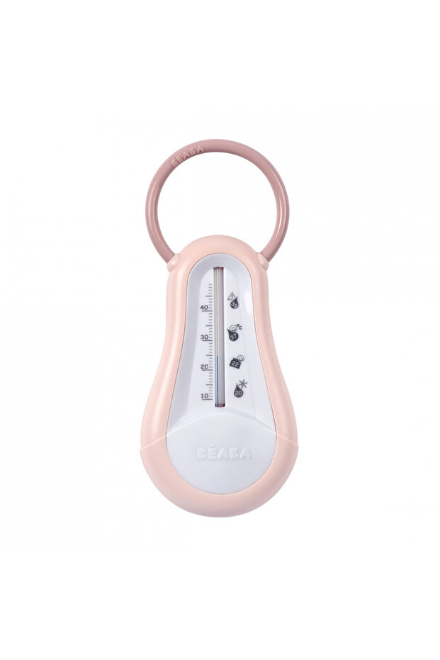 Old Pink Bath Thermometer - 1