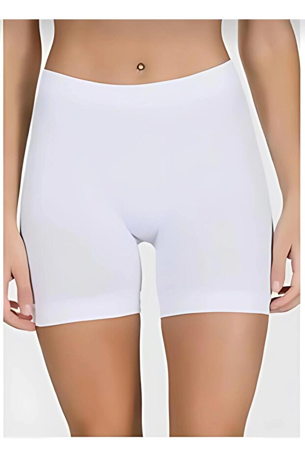 T-15 Seamless Under-Skirt Shaper Mid-Waist 3 Sizes Stretchy Shorts