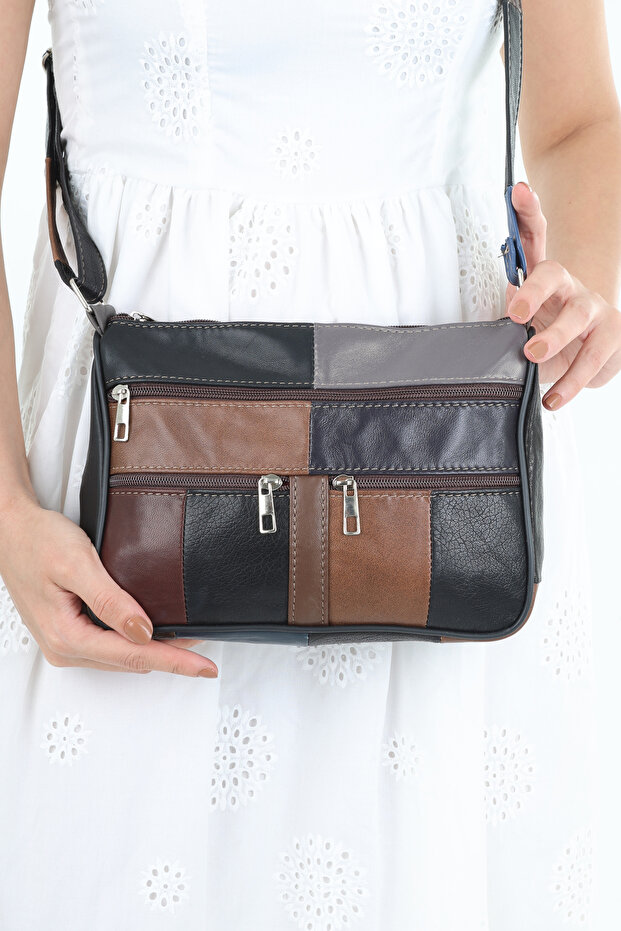 Genuine Leather Coverless Women's Bag