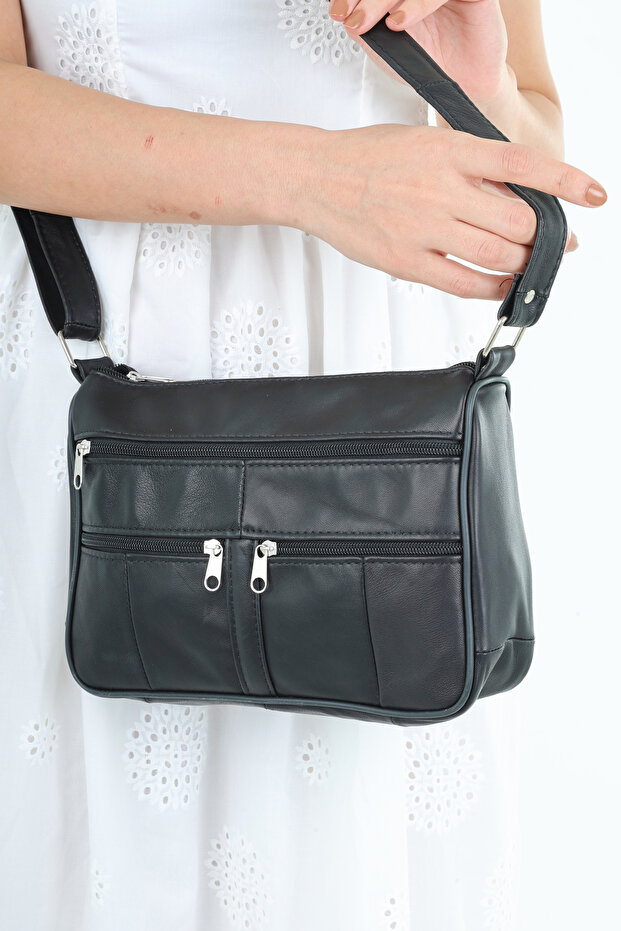 Genuine Leather Coverless Women's Bag