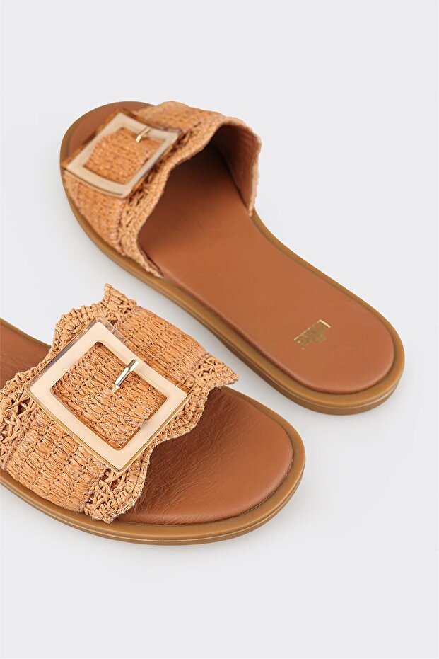 Naturel Kadın Terlik - 5