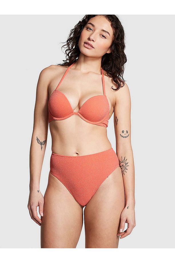 Yüksek Bel Cheeky Bikini Altı - 1