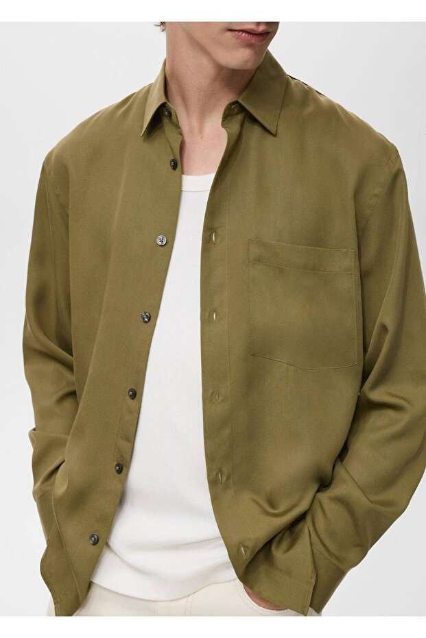 %100 lyocell cepli gömlek - 8