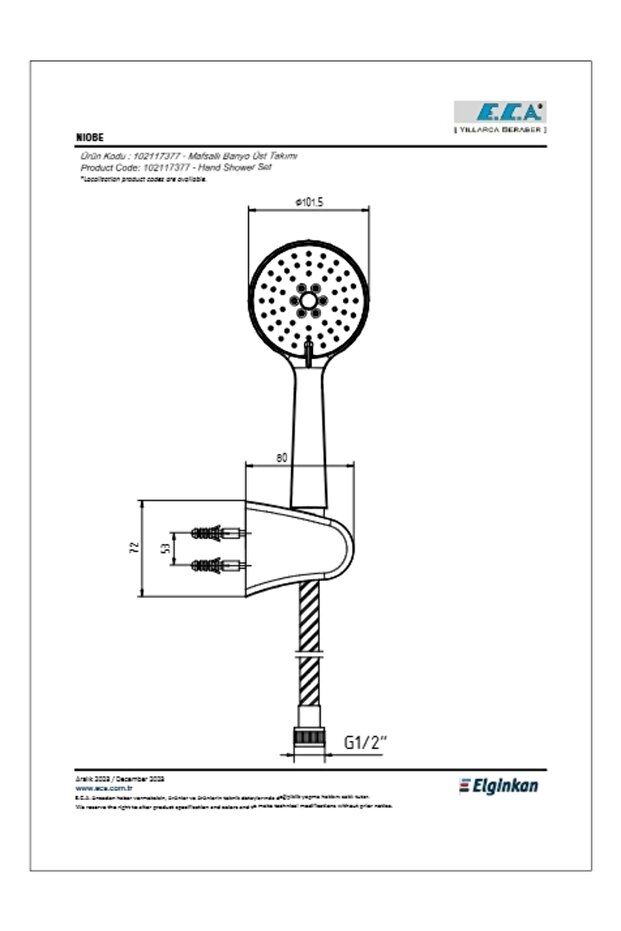 Niobe Mafsallı Üst Takım 3f - 2