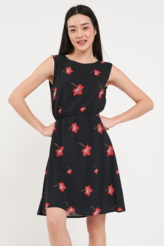 Rochie dama cu imprimeu floral - 8