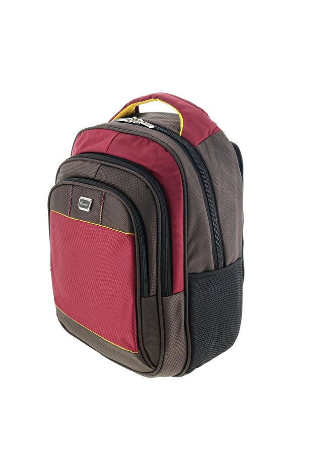 Travel Laptop Backpack Nylon Large Computer Backpack Water Repellent School Daypack 49 Cm KH3001