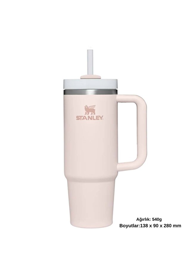 Quencher H2.O FlowState™ Tumbler Pipetli Termos 0.8L Pipetli Matara PUDRA - 4