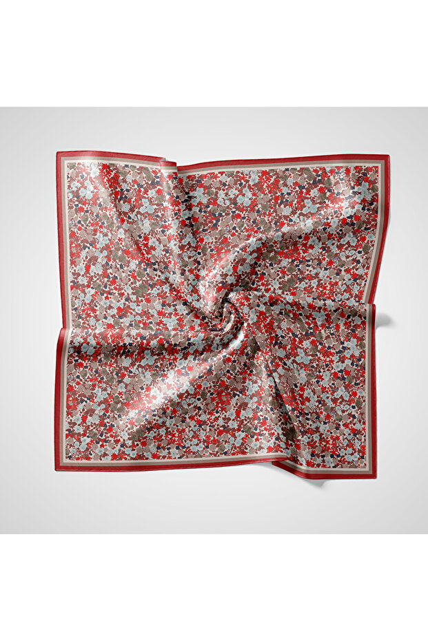 Natural Patterned Scarf - 1