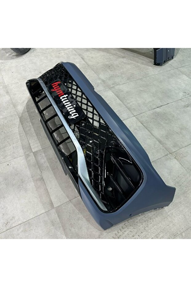 VW TIGUAN RLINE ÖN TAMPON SETİ 2024+ KROM, PARLAK SİYAH DETAYLAR - 3