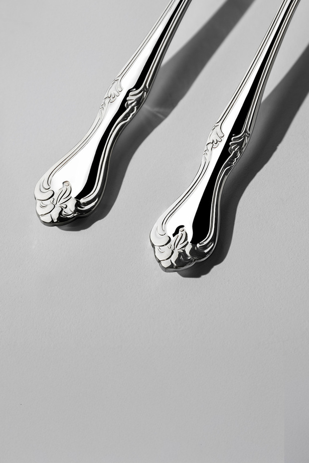 Lalezar Sade 5 Parça Paslanmaz Çelik Servis Takımı - 2