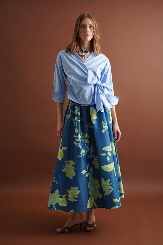 DESENLİ İTHAL ETEK - 1