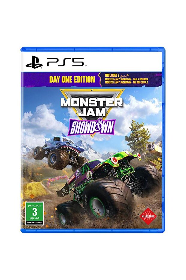 إصدار اليوم الأول من Monster Jam Showdown لألعاب PS5