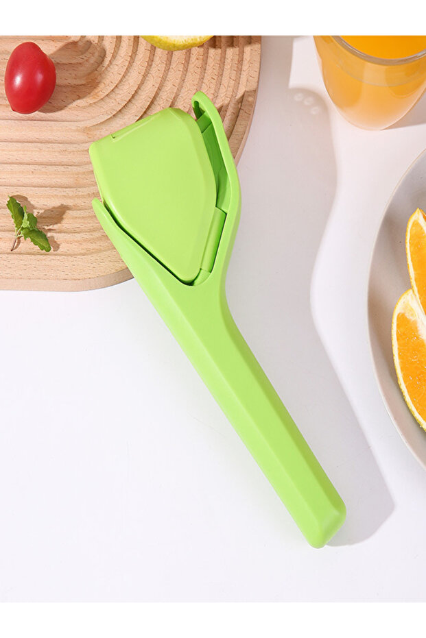 عصارة فواكه يدوية من الجيل الجديد مع مصفاة عصارة فواكه صلبة عصارة ليمون - 6