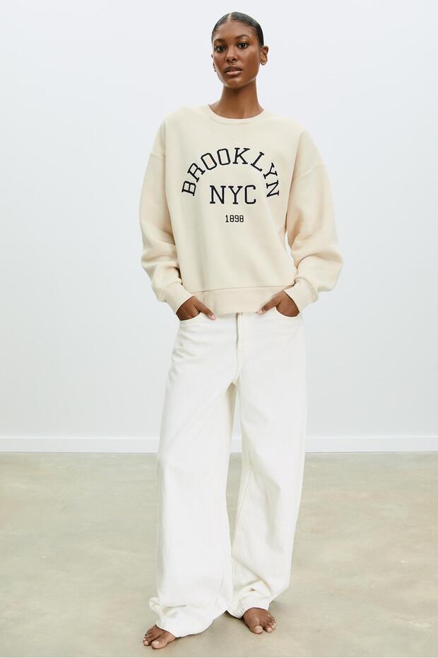 Nakışlı sweatshirt - 3