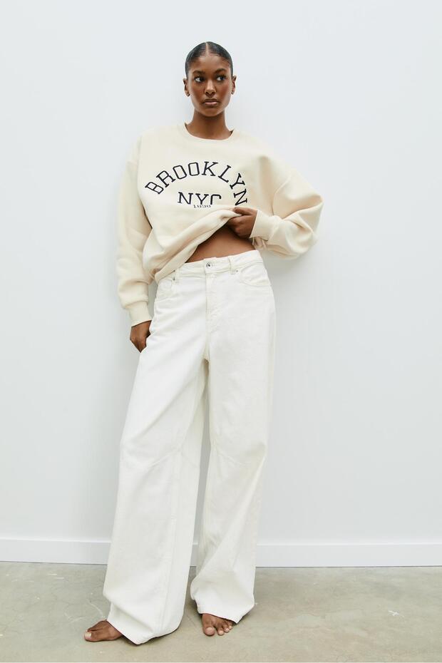 Nakışlı sweatshirt - 4